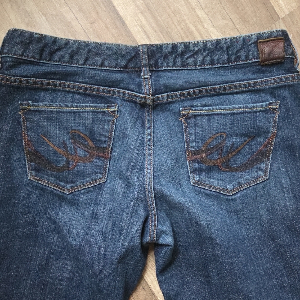Express Dark Blue Stella Boot Cut Jeans - Picture 6 of 8